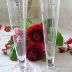 Heart Champagne Flutes